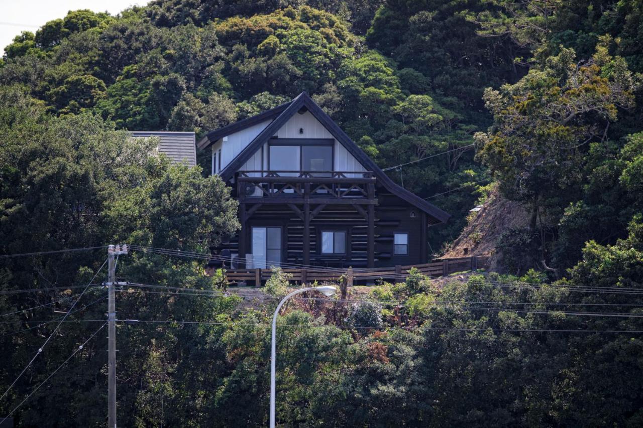 志摩市Log House At Shima别墅 外观 照片
